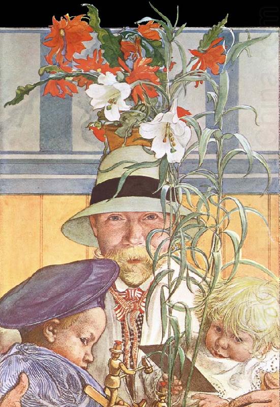 Carl Larsson Frontispiece for Andras Barn china oil painting image